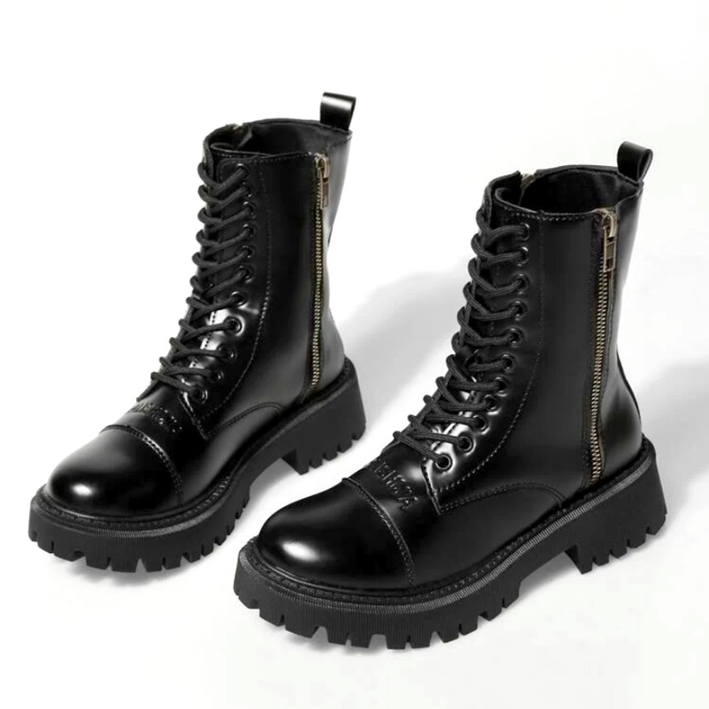Black Combat Boots